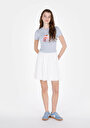 thumb-Afficher les détails de Bleu Femmes T-shirt À Manches Courtes