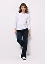 thumb-Afficher les détails de 791 Monica Pantalon    En Jean Regular Fit Femme
