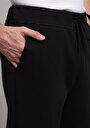 thumb-Afficher les détails de Pantalon De Survêtement Noir Regular Fit Homme