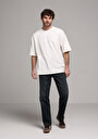 thumb-Afficher les détails de 046 Marco Pantalon    En Jean Loose Straight Fit Homme