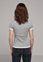 thumb-Afficher les détails de Tricoter Gris Slim Fit  Femme