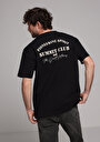 thumb-Afficher les détails de T-shirt À Manches Courtes Noir Comfort Fit Droit Homme