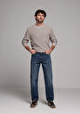 thumb-Afficher les détails de 046 Marco Pantalon    En Jean Loose Straight Fit Homme
