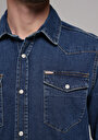 thumb-Afficher les détails de Shırt À Manches Longues  Regular Fit Droit Jean Homme