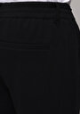 thumb-Afficher les détails de Pantalon Noir Straight Leg Medium Rise En Verrouillage Regular Fit Homme