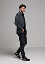 thumb-Afficher les détails de Chemise À Manches Longues Vert Regular Fit Plaid Sergé Homme