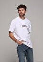 thumb-Afficher les détails de T-shirt À Manches Courtes Blanc Comfort Fit Droit Homme