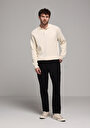 thumb-Afficher les détails de Pull Beige Regular Fit Manches Longues  Homme