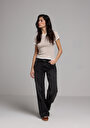 thumb-Afficher les détails de Tricoter Beige Slim Fit  Femme