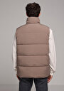 thumb-Afficher les détails de Gilet Marron Regular Fit Homme