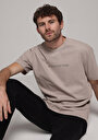 thumb-Afficher les détails de T-shirt À Manches Courtes Blanc Comfort Fit Droit Homme
