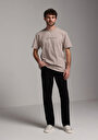 thumb-Afficher les détails de T-shirt À Manches Courtes Blanc Comfort Fit Droit Homme