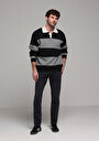thumb-Afficher les détails de 044 Karl Pantalon    En Jean Straight Fit Homme