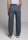 thumb-Afficher les détails de 884 Lauren Pantalon    En Jean Straight Fit Femme