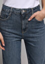thumb-Afficher les détails de 884 Lauren Pantalon    En Jean Straight Fit Femme