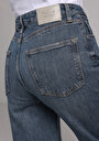 thumb-Afficher les détails de 884 Lauren Pantalon    En Jean Straight Fit Femme
