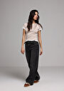 thumb-Afficher les détails de 970 Berry Pantalon    En Jean Regular Fit Femme