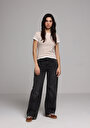 thumb-Afficher les détails de 970 Berry Pantalon    En Jean Regular Fit Femme