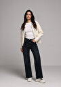 thumb-Afficher les détails de 793 Marissa Pantalon    En Jean Regular Fit Femme