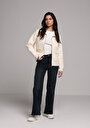 thumb-Afficher les détails de 793 Marissa Pantalon    En Jean Regular Fit Femme