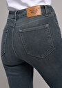 thumb-Afficher les détails de 792 Mila Pantalon    En Jean Regular Fit Femme