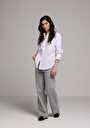 thumb-Afficher les détails de 970 Berry Pantalon    En Jean Regular Fit Femme