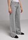 thumb-Afficher les détails de 970 Berry Pantalon    En Jean Regular Fit Femme