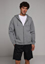 thumb-Afficher les détails de Pull-over Gris Oversize Fit  Homme