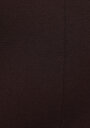 thumb-Afficher les détails de Robe Marron Slim Fit Manches Courtes Mini Verrouillage Femme