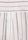 thumb-Afficher les détails de Chemise À Manches Longues Blanc Regular Fit Rayé Popeline Femme
