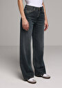 thumb-Afficher les détails de 970 Berry Pantalon    En Jean Regular Fit Femme