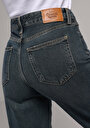 thumb-Afficher les détails de 970 Berry Pantalon    En Jean Regular Fit Femme