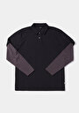 thumb-Afficher les détails de T-shirt À Manches Longues Anthracite Comfort Fit  Homme