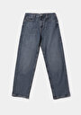 thumb-Afficher les détails de 884 Lauren Pantalon    En Jean Straight Fit Femme