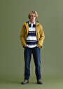 thumb-Afficher les détails de T-shirt À Manches Longues Marine Comfort Fit  Homme