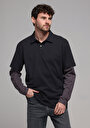 thumb-Afficher les détails de T-shirt À Manches Longues Anthracite Comfort Fit  Homme