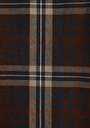 thumb-Afficher les détails de Chemise À Manches Longues Marron Oversize Fit Plaid Sergé Homme
