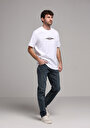 thumb-Afficher les détails de 044 Karl Pantalon    En Jean Straight Fit Homme