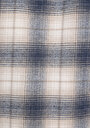 thumb-Afficher les détails de Chemise À Manches Longues Bleu Comfort Fit Plaid Sergé Homme