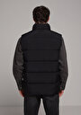 thumb-Afficher les détails de Gilet Noir Regular Fit Homme