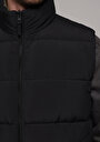 thumb-Afficher les détails de Gilet Noir Regular Fit Homme
