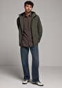 thumb-Afficher les détails de Imperméable Kaki Regular Fit Homme