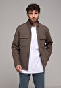 thumb-Afficher les détails de Veste De Blazer Marron Regular Fit   Homme