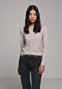 thumb-Afficher les détails de T-shirt Beige Regular Fit   Femme