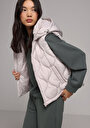 thumb-Afficher les détails de Gilet Blanc Regular Fit Femme