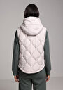 thumb-Afficher les détails de Gilet Blanc Regular Fit Femme