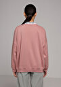 thumb-Afficher les détails de Pull-over Rose Relax Fit  Femme