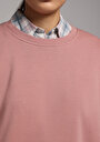thumb-Afficher les détails de Pull-over Rose Relax Fit  Femme