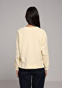 thumb-Afficher les détails de Pull-over Jaune Regular Fit  Femme