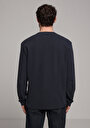 thumb-Afficher les détails de T-shirt À Manches Longues Anthracite Regular Fit  Homme